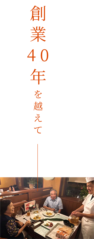 創業40年を越えて